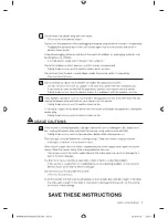 Preview for 7 page of Samsung WA476DSHASU/A1 User Manual