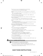 Preview for 9 page of Samsung WA476DSHASU/A1 User Manual