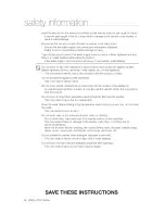 Preview for 8 page of Samsung WA50F9A8DSW/A2 User Manual