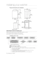 Preview for 14 page of Samsung WA50F9A8DSW/A2 User Manual