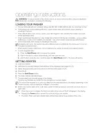 Preview for 18 page of Samsung WA50F9A8DSW/A2 User Manual