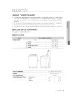 Preview for 39 page of Samsung WA50F9A8DSW/A2 User Manual