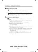 Preview for 6 page of Samsung WA50M7450AP/A4 User Manual