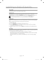 Preview for 22 page of Samsung WA50M7450AP/A4 User Manual