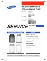 Samsung WA5471AB Series Service Manual preview