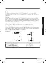 Preview for 17 page of Samsung WA55A7700AV User Manual