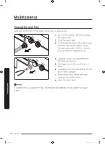 Preview for 50 page of Samsung WA55A7700AV User Manual