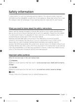 Preview for 3 page of Samsung WA90T526 Series User Manual