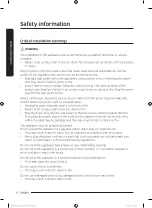 Preview for 6 page of Samsung WA90T526 Series User Manual