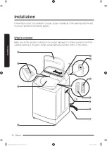 Preview for 10 page of Samsung WA90T526 Series User Manual