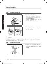 Preview for 14 page of Samsung WA90T526 Series User Manual