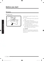 Preview for 20 page of Samsung WA90T526 Series User Manual