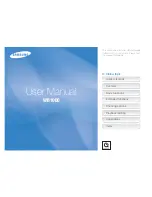 Samsung WB1000 User Manual preview