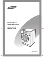 Samsung WD-J1255(V/S/C/R) Owners Informations preview