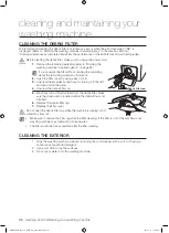 Preview for 36 page of Samsung WD0804W8E User Manual