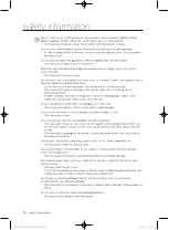 Preview for 10 page of Samsung WD0854W8NF User Manual