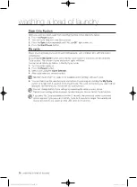 Preview for 26 page of Samsung WD0854W8NF User Manual