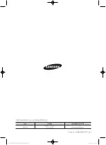 Preview for 44 page of Samsung WD0854W8NF User Manual