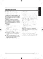 Preview for 17 page of Samsung WD21T6500 Series User Manual