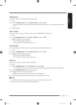 Preview for 39 page of Samsung WD21T6500 Series User Manual