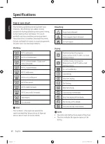 Preview for 60 page of Samsung WD21T6500 Series User Manual