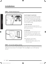 Preview for 24 page of Samsung WD80M4 Series User Manual