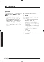 Preview for 42 page of Samsung WD80M4 Series User Manual