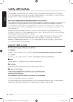 Preview for 4 page of Samsung WD85T9 Series User Manual