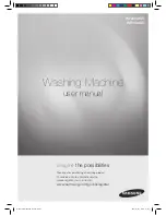 Samsung WF203ANW User Manual preview