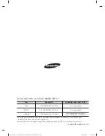 Preview for 88 page of Samsung WF361BVBEWR/A1 User Manual