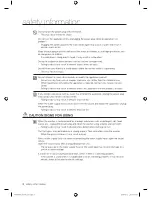 Preview for 8 page of Samsung WF409SNL User Manual