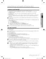 Preview for 17 page of Samsung WF409SNL User Manual