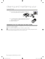 Preview for 26 page of Samsung WF409SNL User Manual