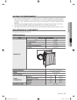 Preview for 33 page of Samsung WF409SNL User Manual