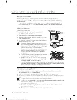 Preview for 30 page of Samsung WF433BTGJWR/A1 User Manual