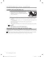 Preview for 34 page of Samsung WF433BTGJWR/A1 User Manual