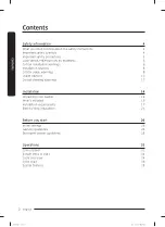 Preview for 2 page of Samsung WF45T6200AW User Manual