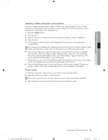 Preview for 25 page of Samsung WF501ANW Trouble Shooting Guide User Manual