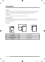 Предварительный просмотр 20 страницы Samsung WF51CG80 A Series Manual