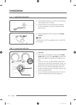 Предварительный просмотр 24 страницы Samsung WF51CG80 A Series Manual