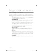 Preview for 1 page of Samsung WF906U4SAWQ/EU Features And Safety Information