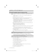 Preview for 5 page of Samsung WF906U4SAWQ/EU Features And Safety Information