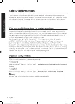 Preview for 4 page of Samsung WW85M6 Series User Manual