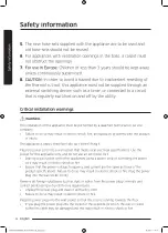 Preview for 6 page of Samsung WW85M6 Series User Manual