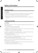 Preview for 8 page of Samsung WW85M6 Series User Manual