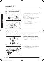 Preview for 20 page of Samsung WW85M6 Series User Manual