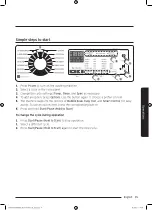 Preview for 35 page of Samsung WW85M6 Series User Manual