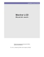 Предварительный просмотр 1 страницы Samsung XL2370 - SyncMaster - 23" LCD Monitor Manual Del Usuario