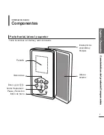 Предварительный просмотр 7 страницы Samsung YP-K5AB Manual Del Usuario