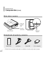 Предварительный просмотр 8 страницы Samsung YP-K5AB Manual Del Usuario